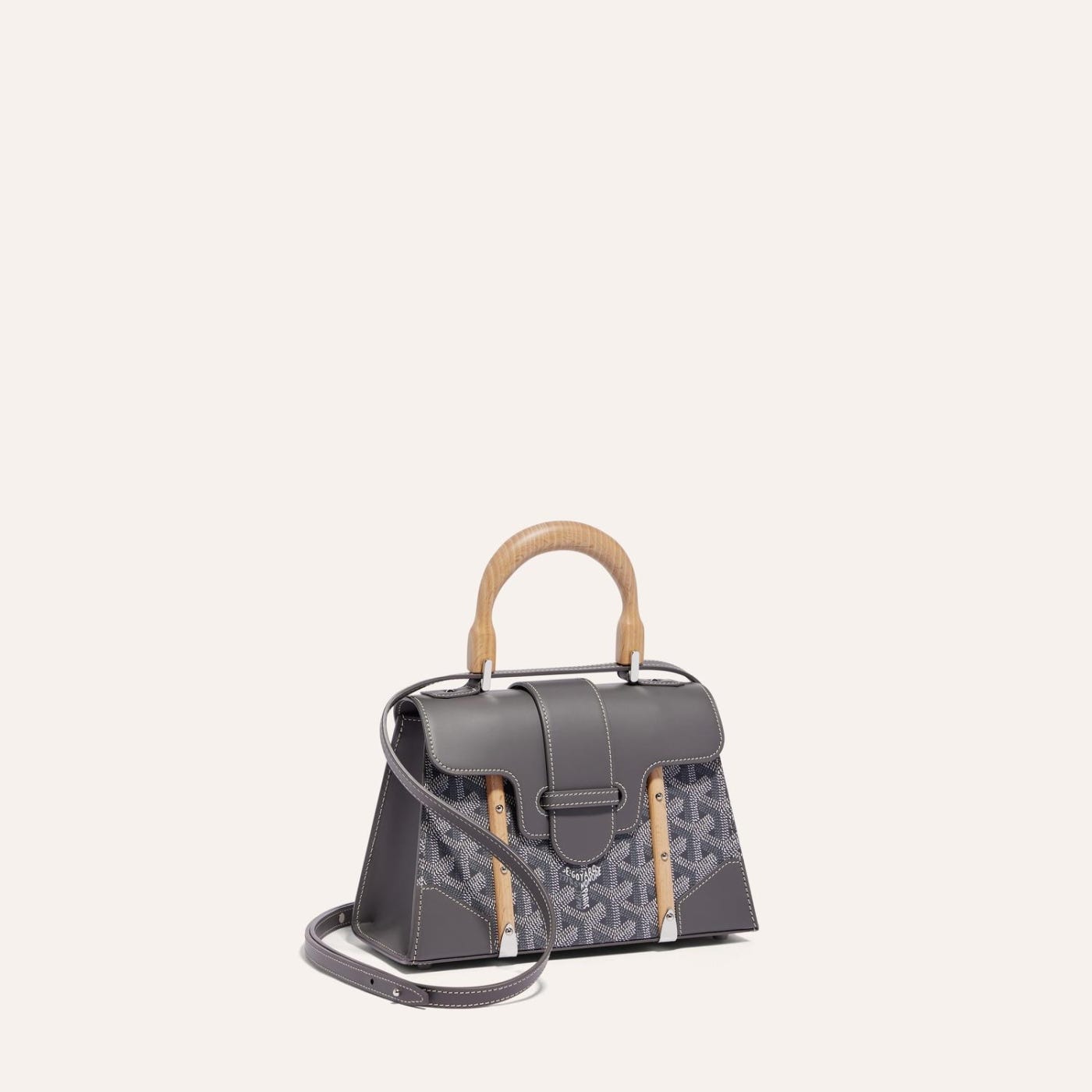 Goyard Saigon Structured Mini Bag Grey - Image 1